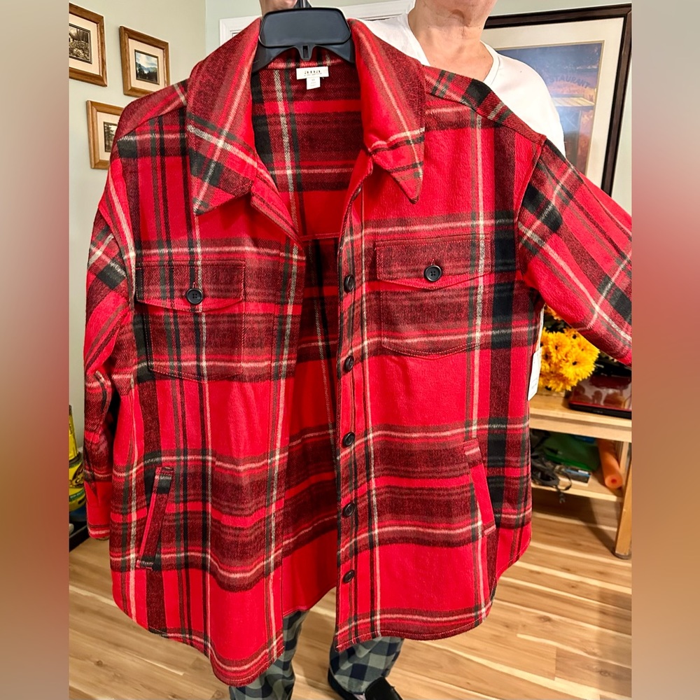 Flannel Red Woman’s Jacket